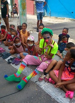 En el parque Ismaelillo en La Habana Vieja