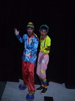 Con Parchito el payaso!